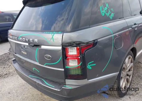 2016 Land Rover Range Rover 3.0L V6 Supercharged Hse z USA, uszkodzony, nr VIN SALGS2VF3GA273254